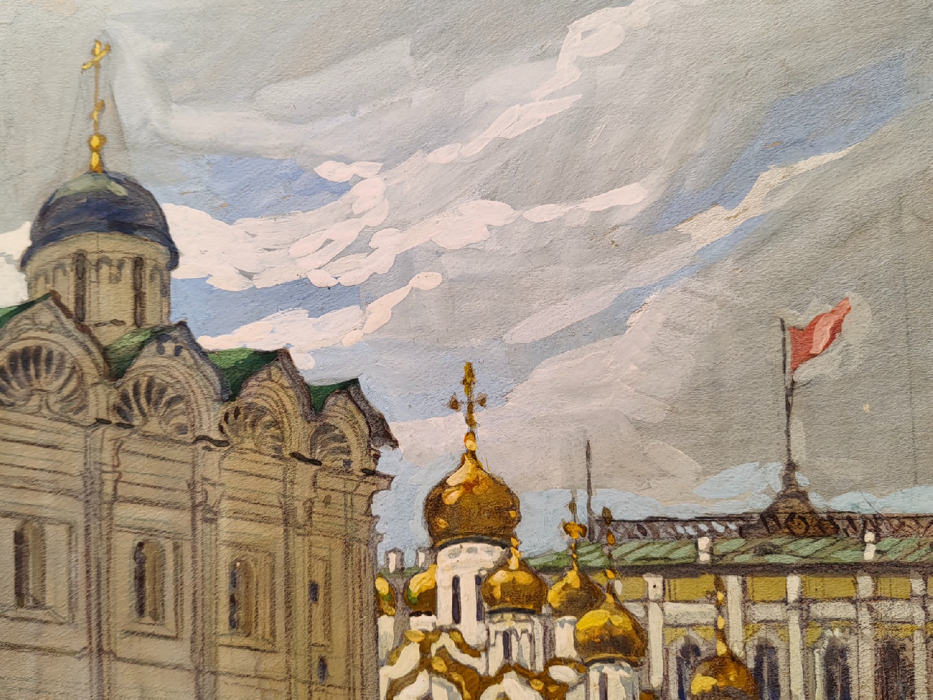 Маторин Михаил Владимирович. В Московском Кремле. Благовещенский и Архангельский соборы