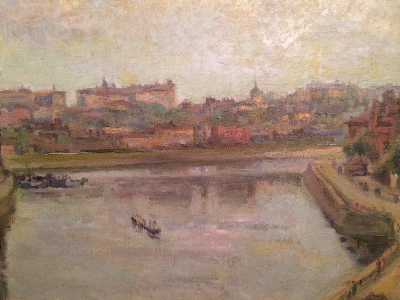 Глускин Александр Михайлович. На Москва-реке.