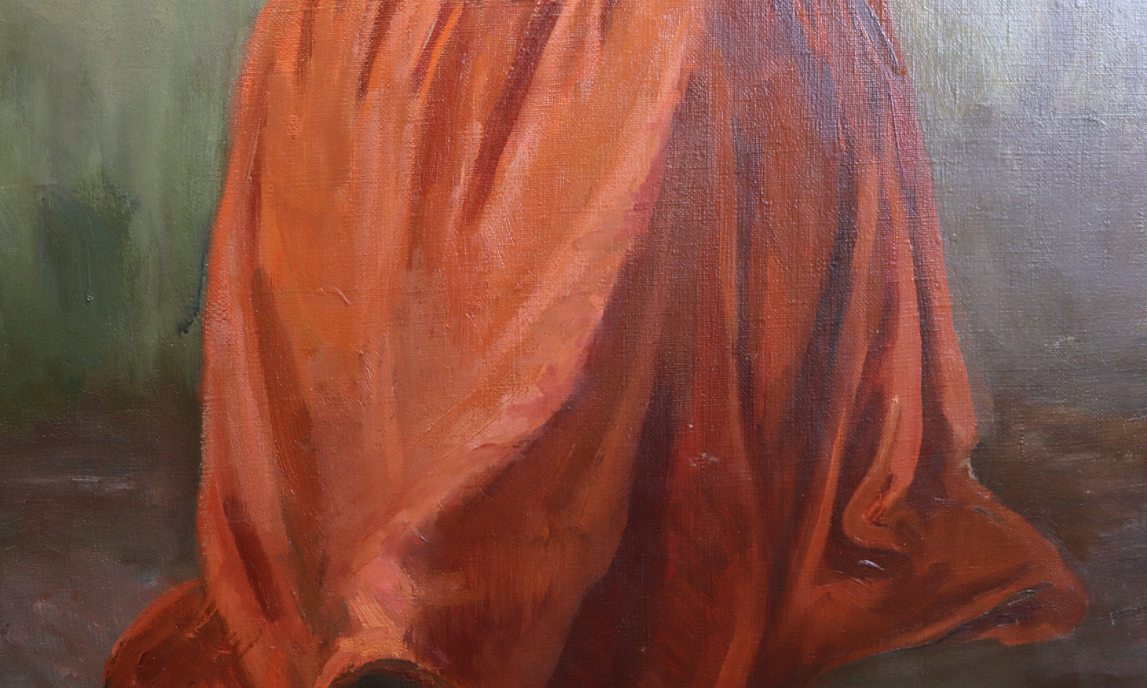 Яновская Ольга Дмитриевна. Девушка в национальном прибалтийском костюме