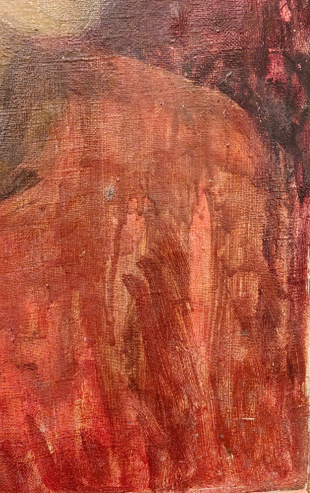 Яновская Ольга Дмитриевна. Туркменка в тюбетейке. Ашхабад.