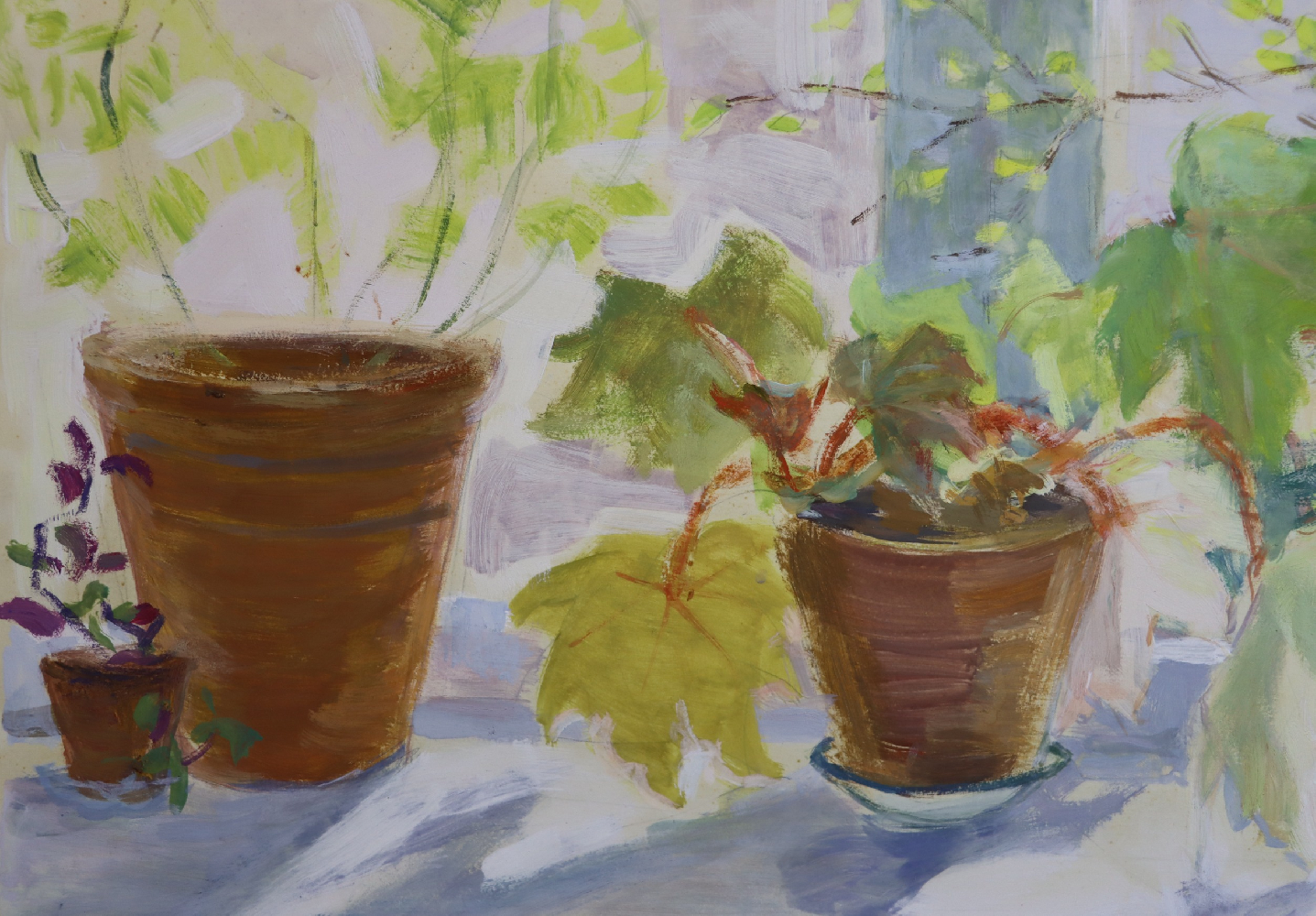 Дехтерёва Татьяна Александровна. Весна на подоконнике