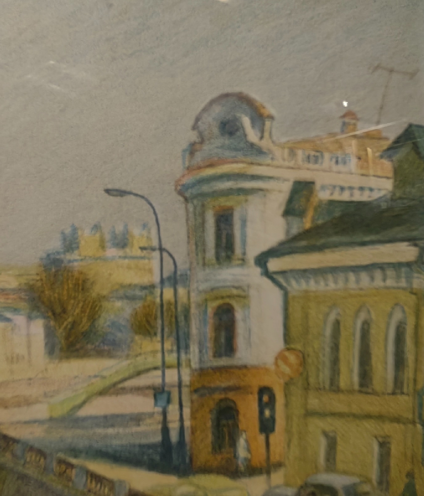 Дехтерёва Татьяна Александровна. Улица Балчуг. Чугунный мост. Москва