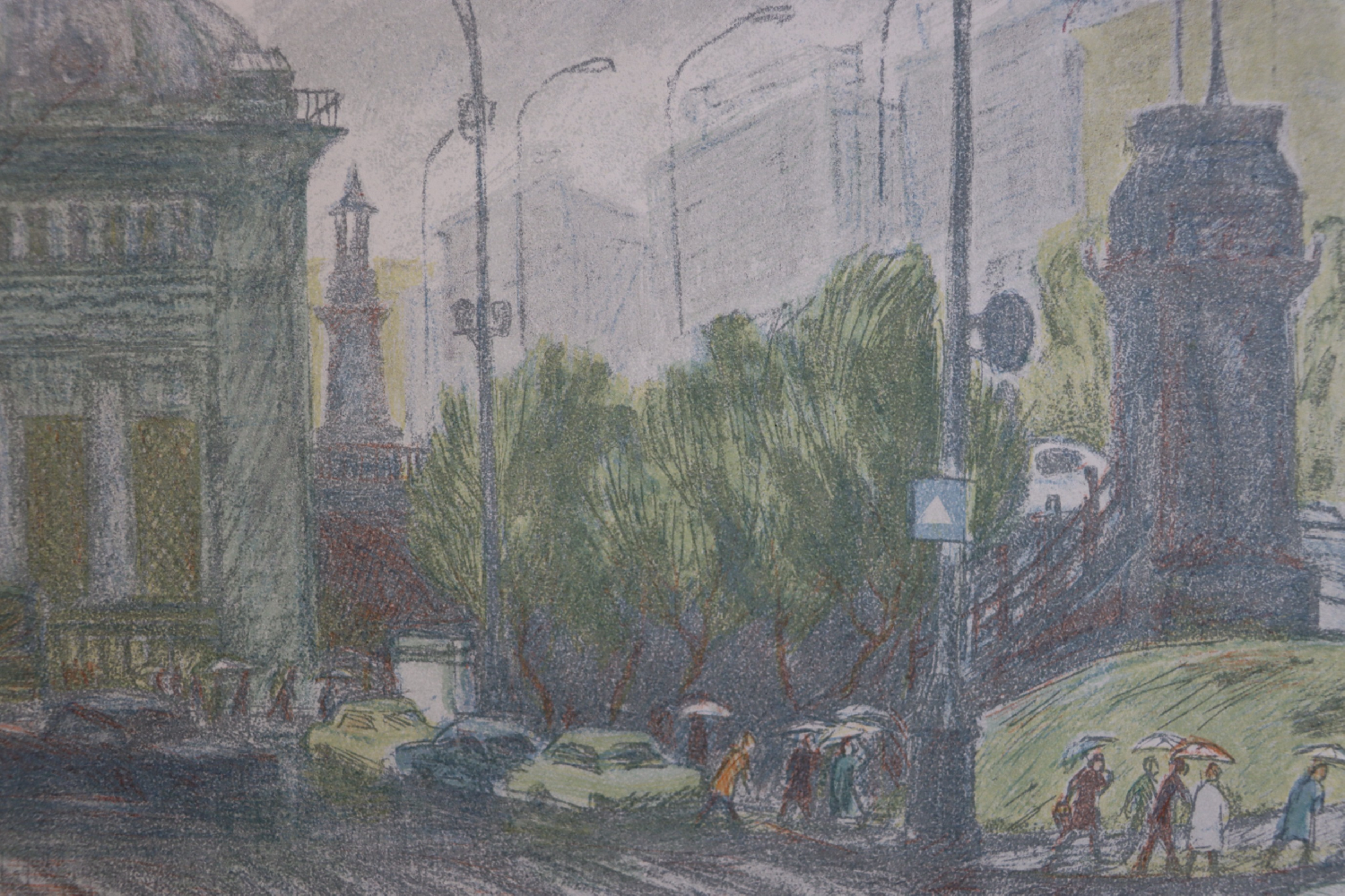 Дехтерёва Татьяна Александровна. У Белорусского вокзала