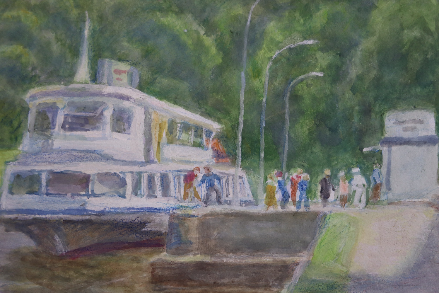 Дехтерёва Татьяна Александровна. Воробьёвы горы