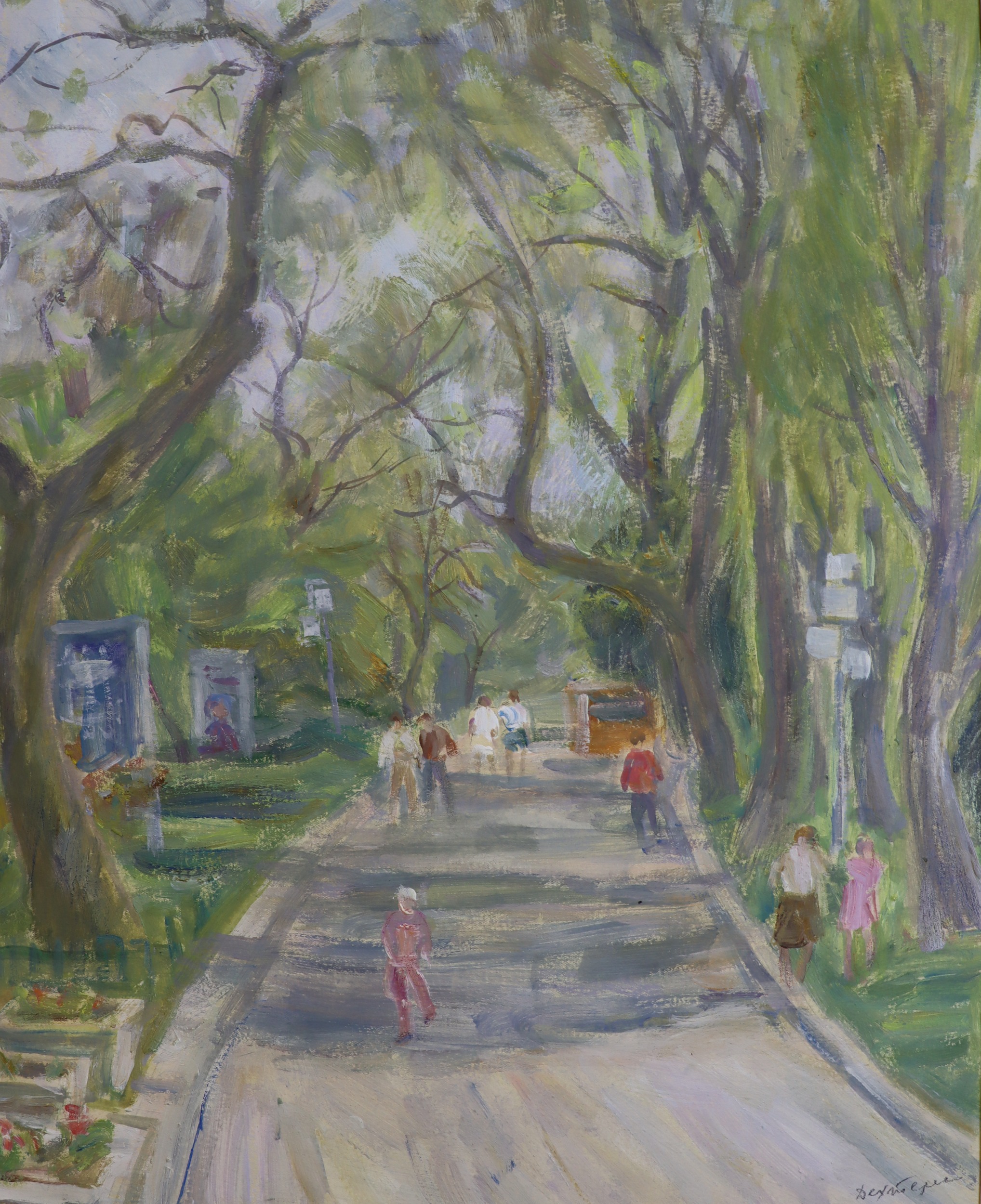 Дехтерёва Татьяна Александровна. Аллея. Золотой берег. Болгария