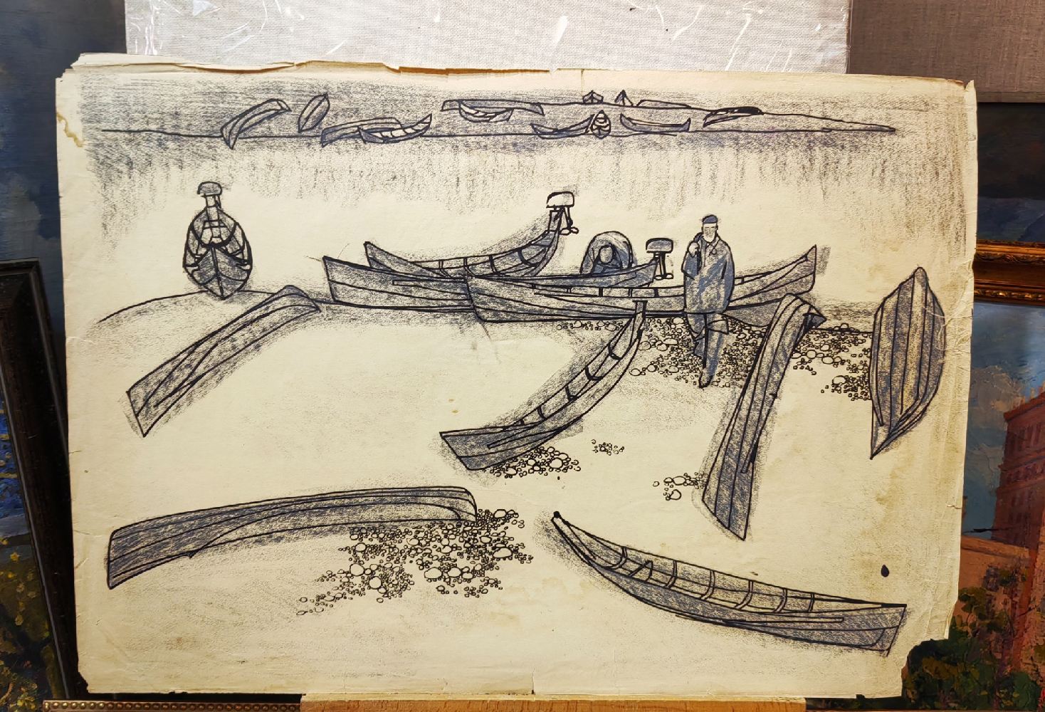 Бурмистров Борис Алексеевич. Лодки