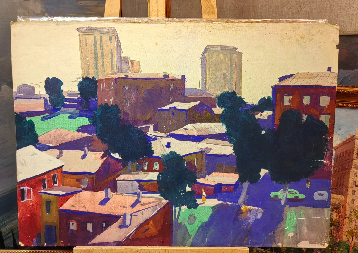 Бурмистров Борис Алексеевич. Крыши