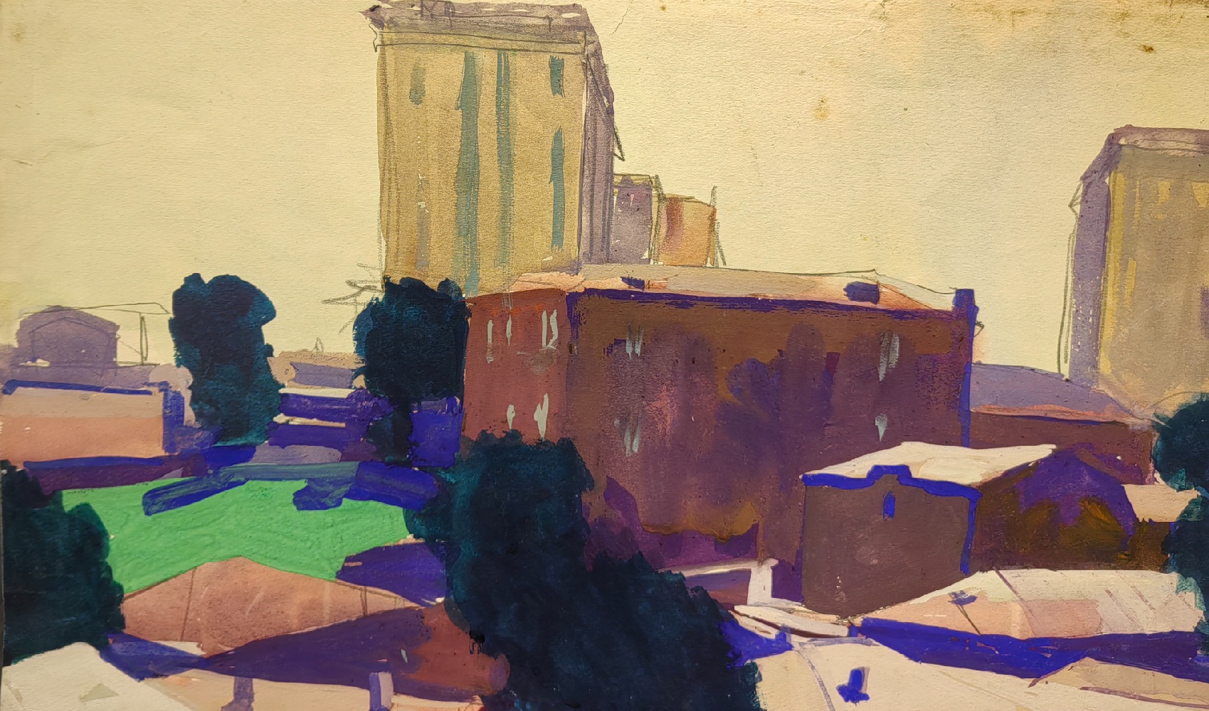 Бурмистров Борис Алексеевич. Крыши