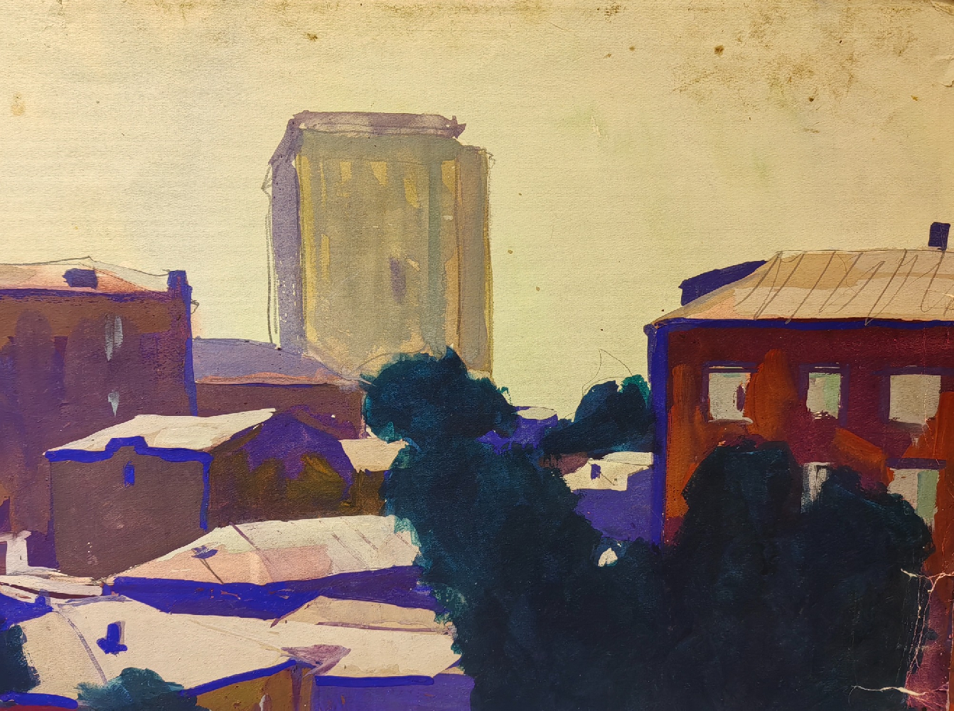 Бурмистров Борис Алексеевич. Крыши