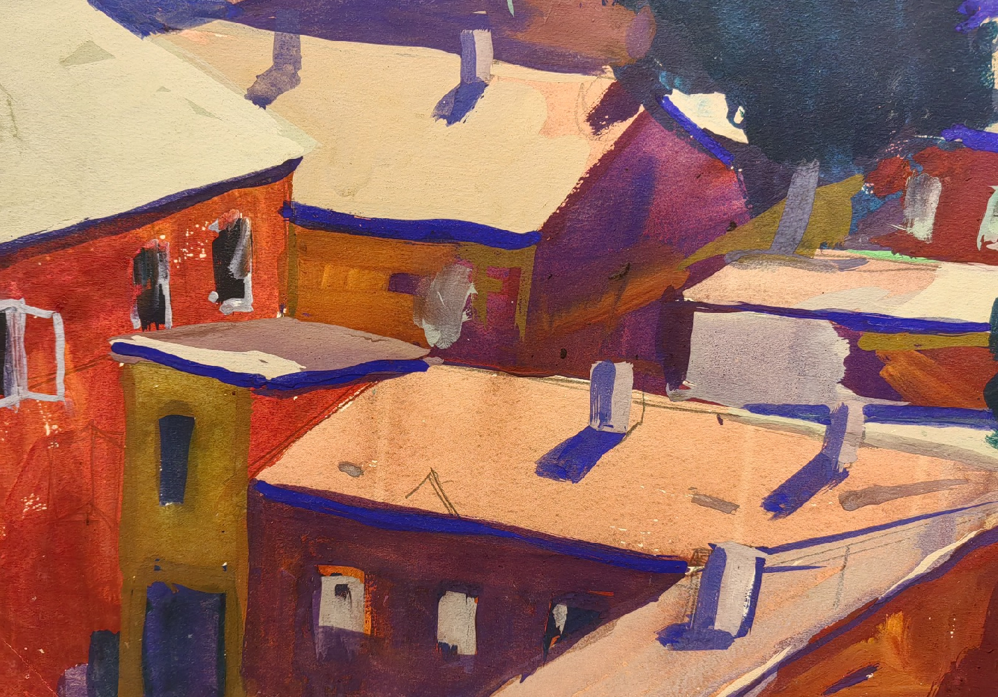 Бурмистров Борис Алексеевич. Крыши