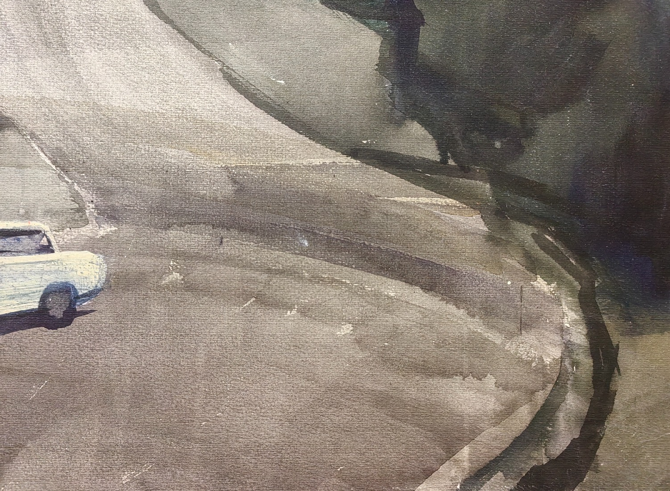 Бурмистров Борис Алексеевич. Дорога в городе