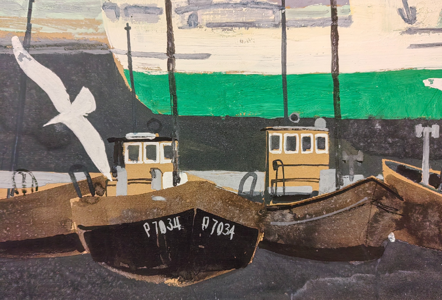 Бурмистров Борис Алексеевич. В порту. 2