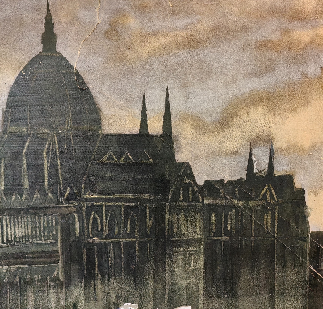 Бурмистров Борис Алексеевич. Будапешт