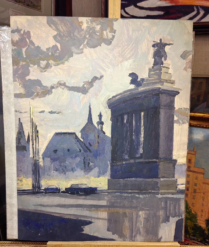 Бурмистров Борис Алексеевич. Туман