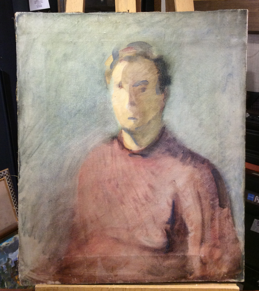 Бруни Лев Александрович. Автопортрет.