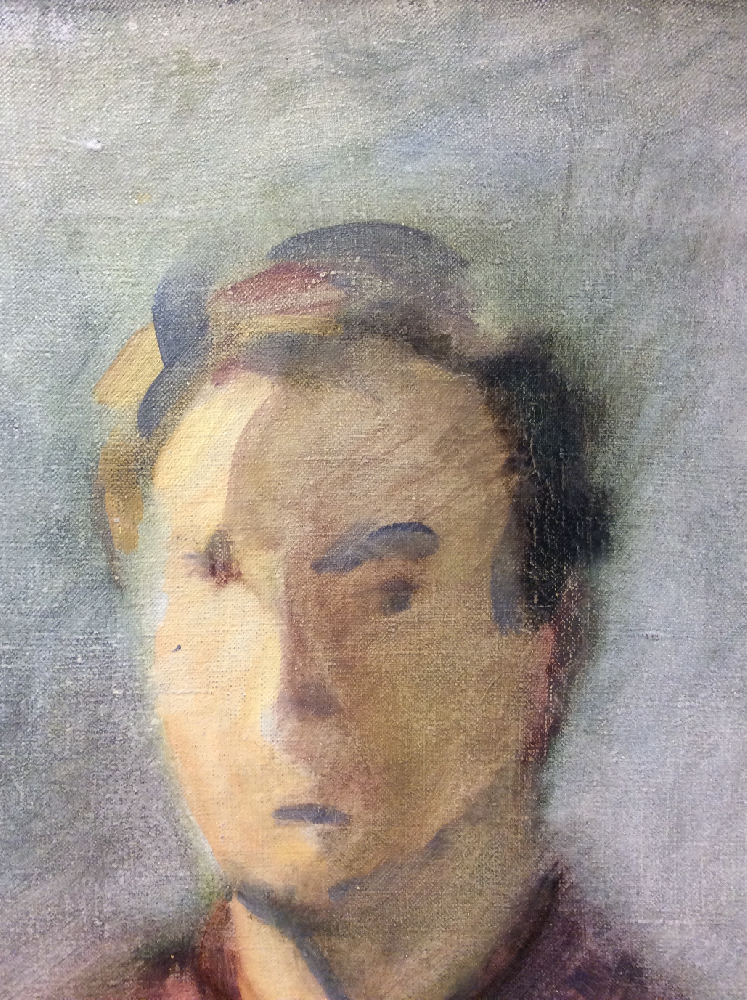 Бруни Лев Александрович. Автопортрет.