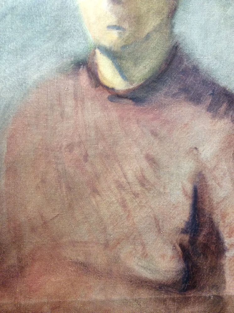 Бруни Лев Александрович. Автопортрет.