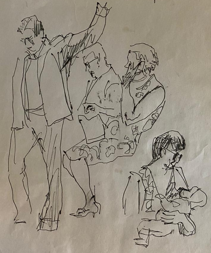 Бруни Лев Александрович. Эскиз