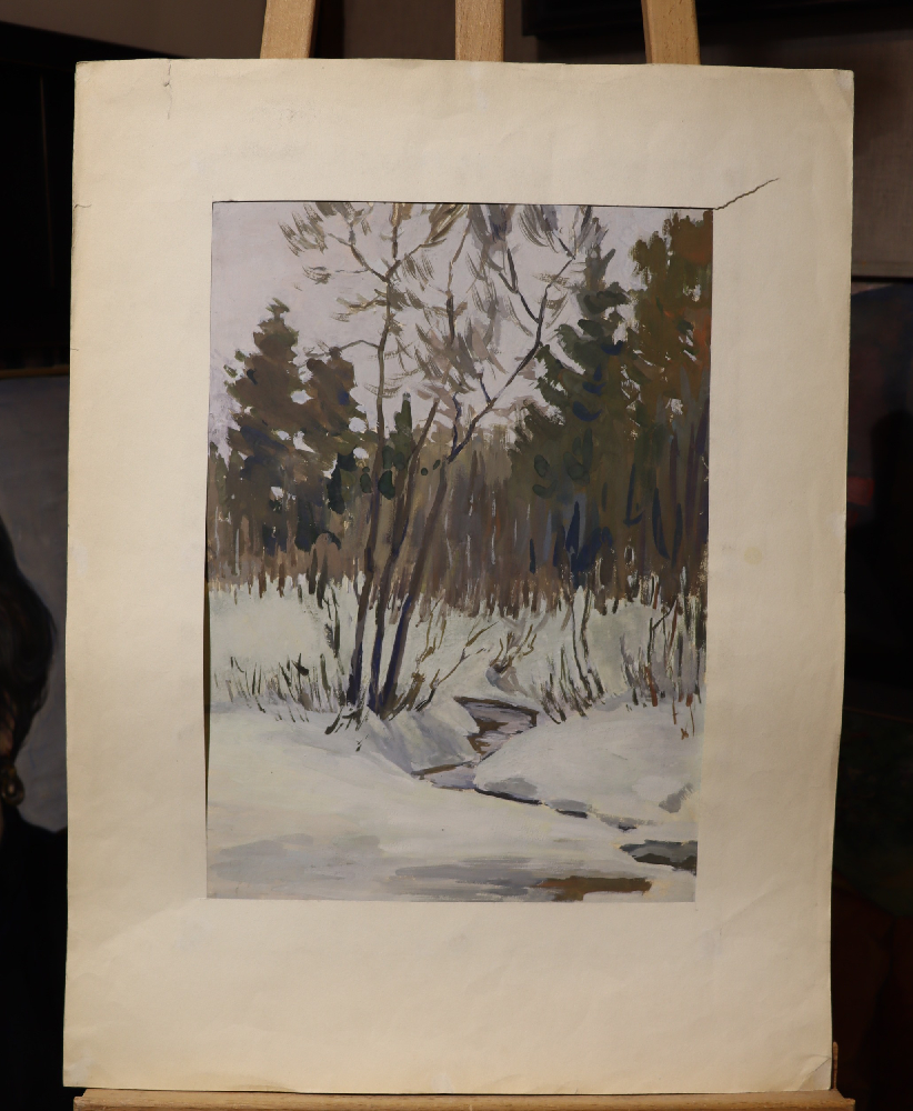 Витинг Николай Иосифович. Начало весны.