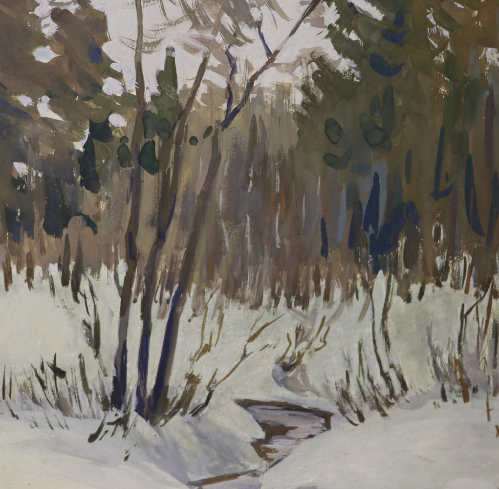 Витинг Николай Иосифович. Начало весны.