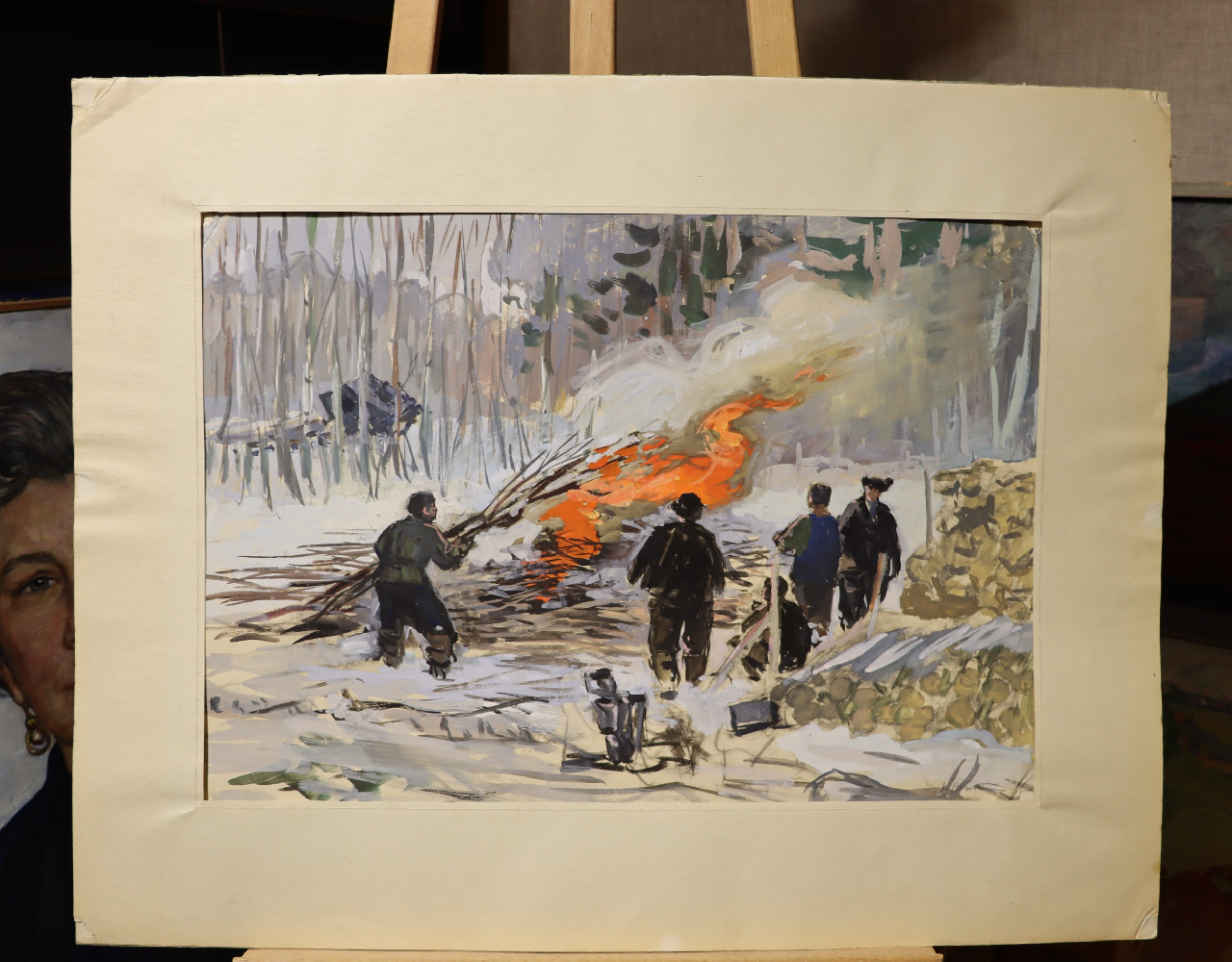 Витинг Николай Иосифович. На эстакаде