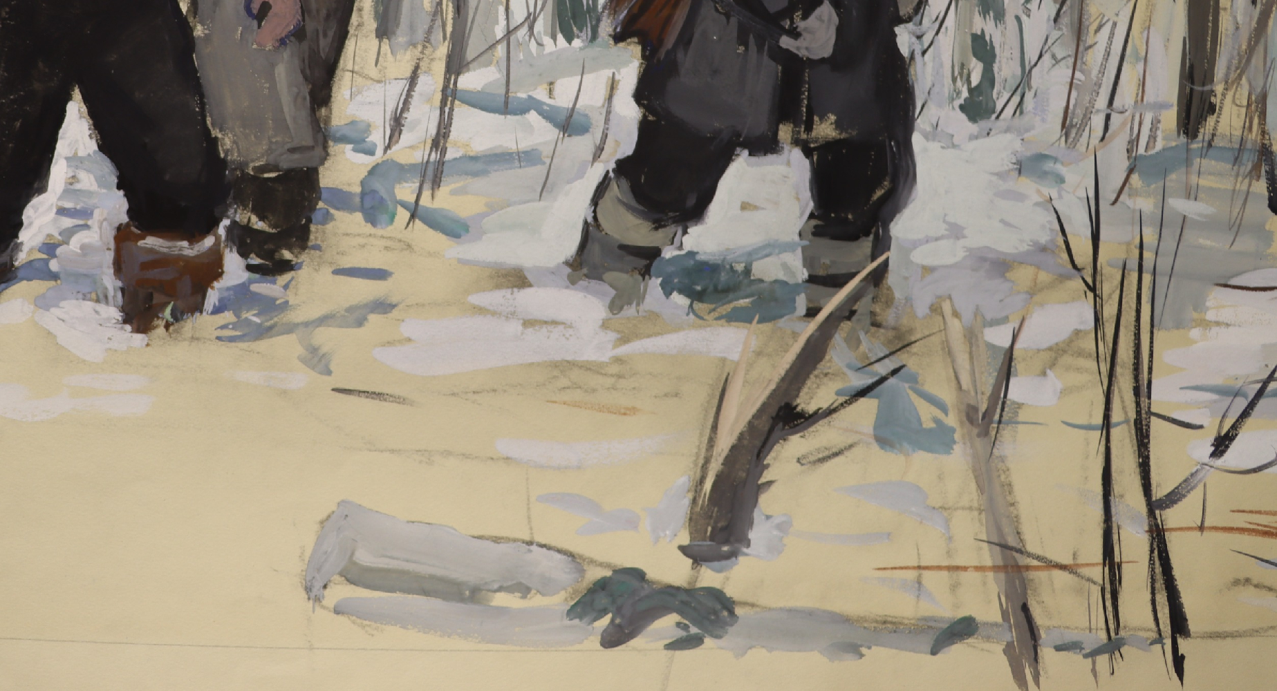 Витинг Николай Иосифович. На новый участок.