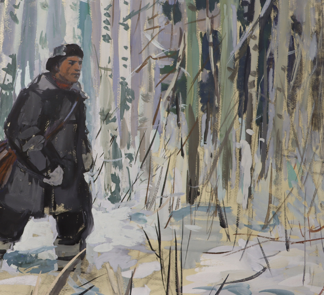 Витинг Николай Иосифович. На новый участок.