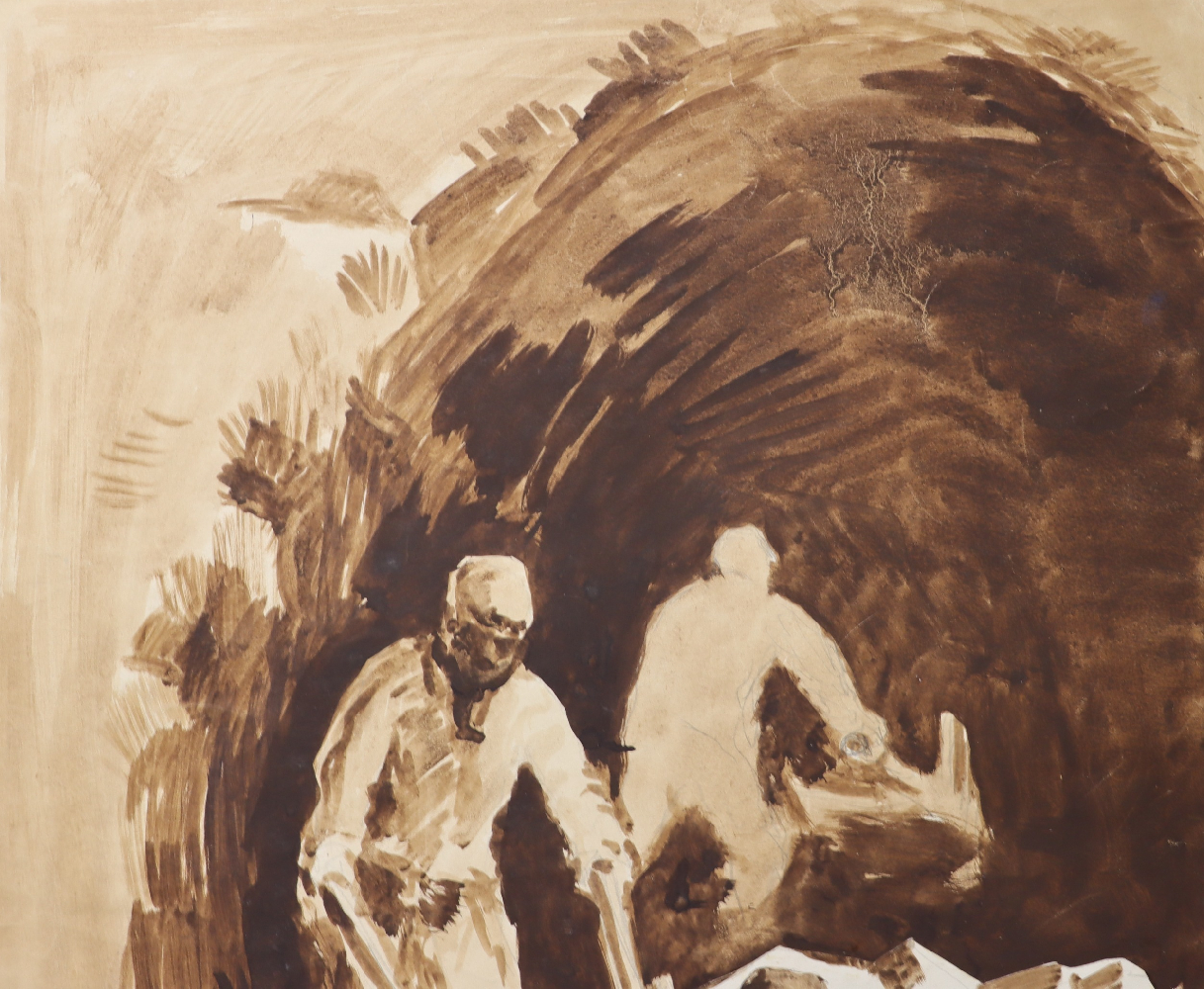 Витинг Николай Иосифович. В каменоломне