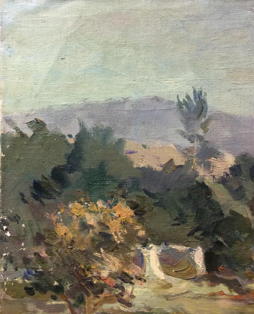 Ершов Игорь Александрович. Среднеазиатский пейзаж.