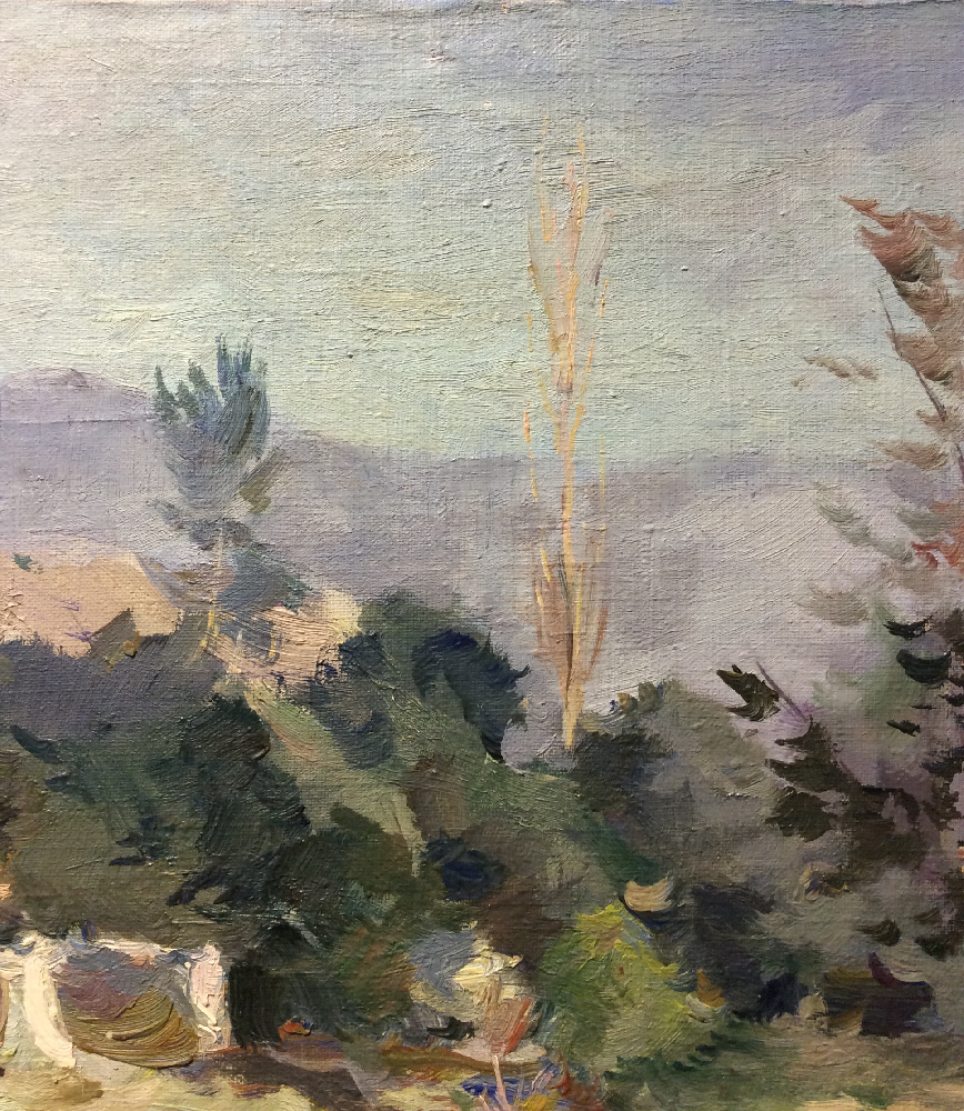 Ершов Игорь Александрович. Среднеазиатский пейзаж.