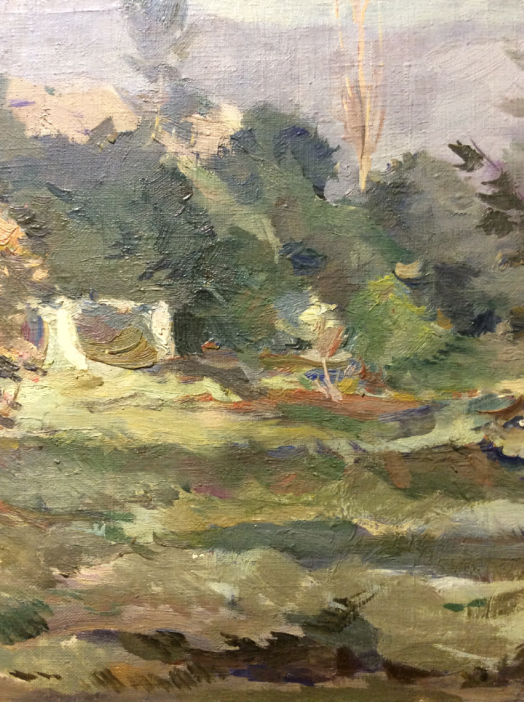 Ершов Игорь Александрович. Среднеазиатский пейзаж.