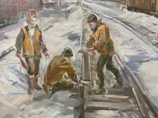 Иванова Валентина Владимировна. Ремонт железнодорожных путей