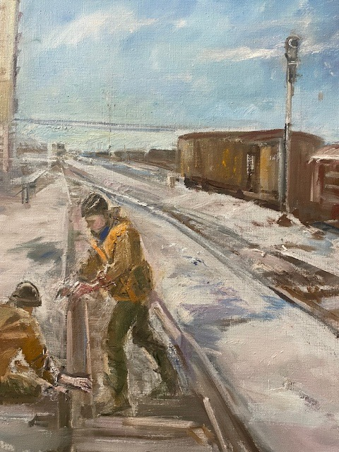 Иванова Валентина Владимировна. Ремонт железнодорожных путей