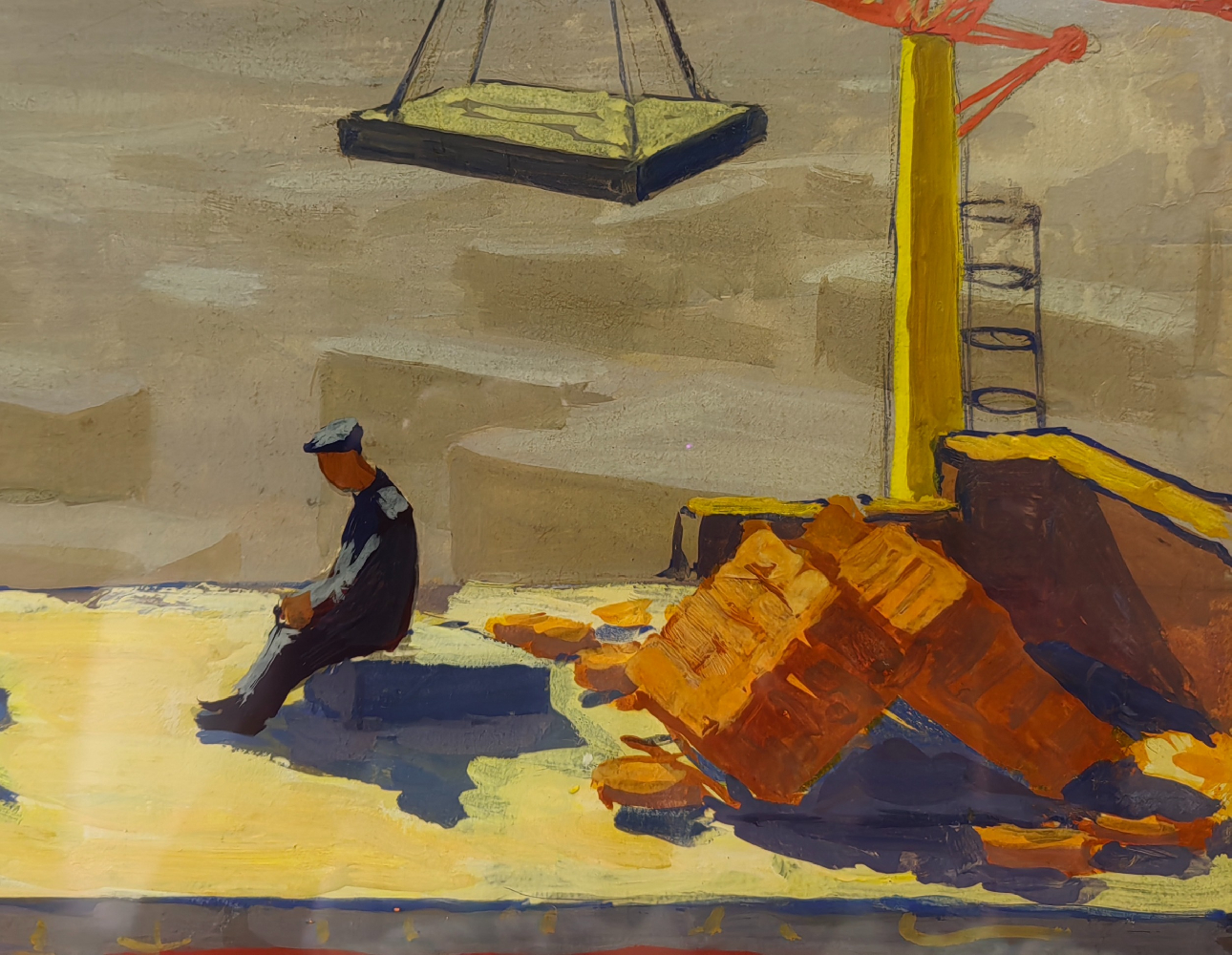 Трошина-Дейнеко Елена Николаевна. Москва. Стройка.