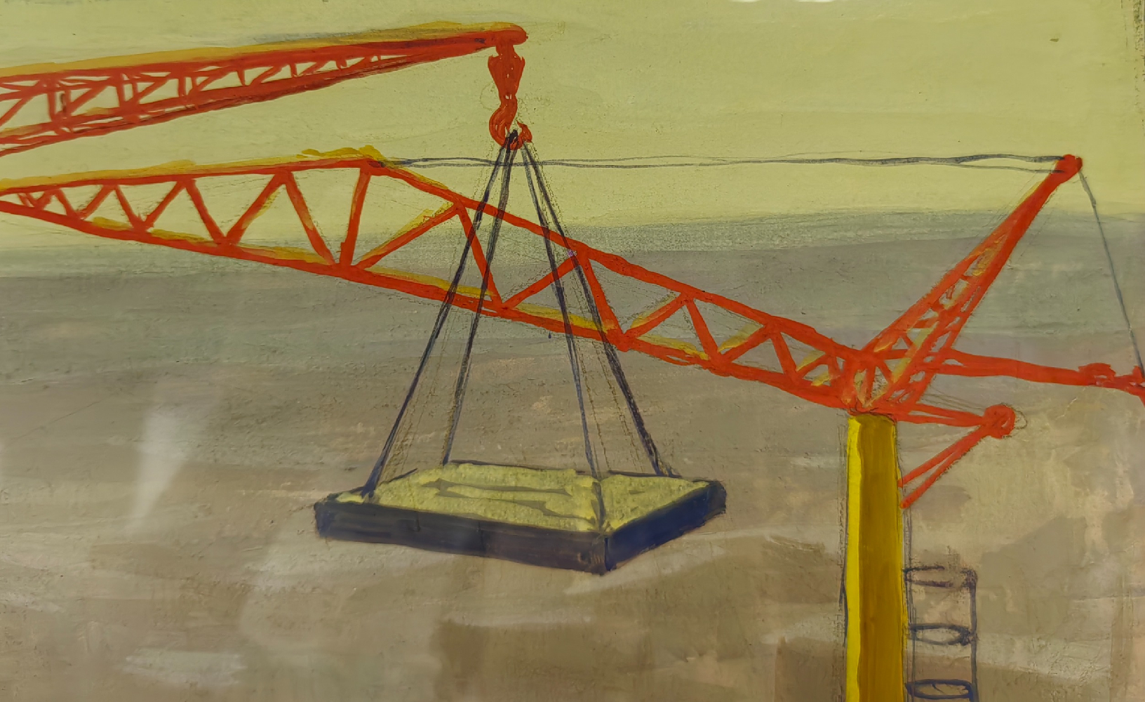 Трошина-Дейнеко Елена Николаевна. Москва. Стройка.