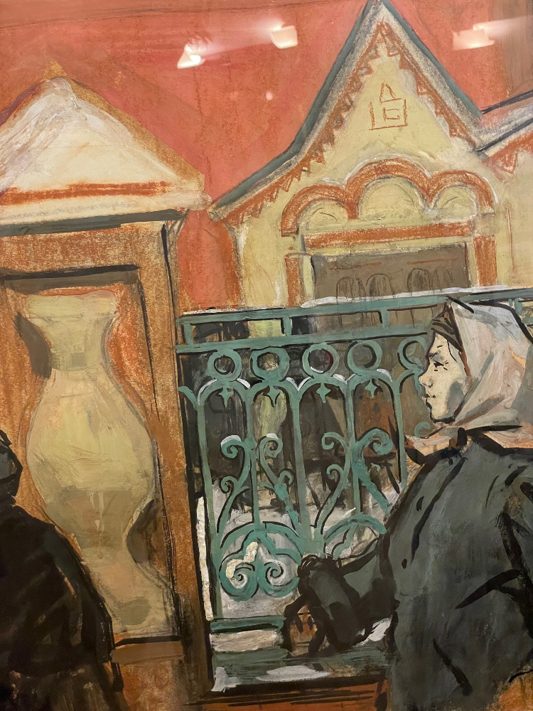 Сафохин Анатолий Иванович. У Третьяковской Галереи.