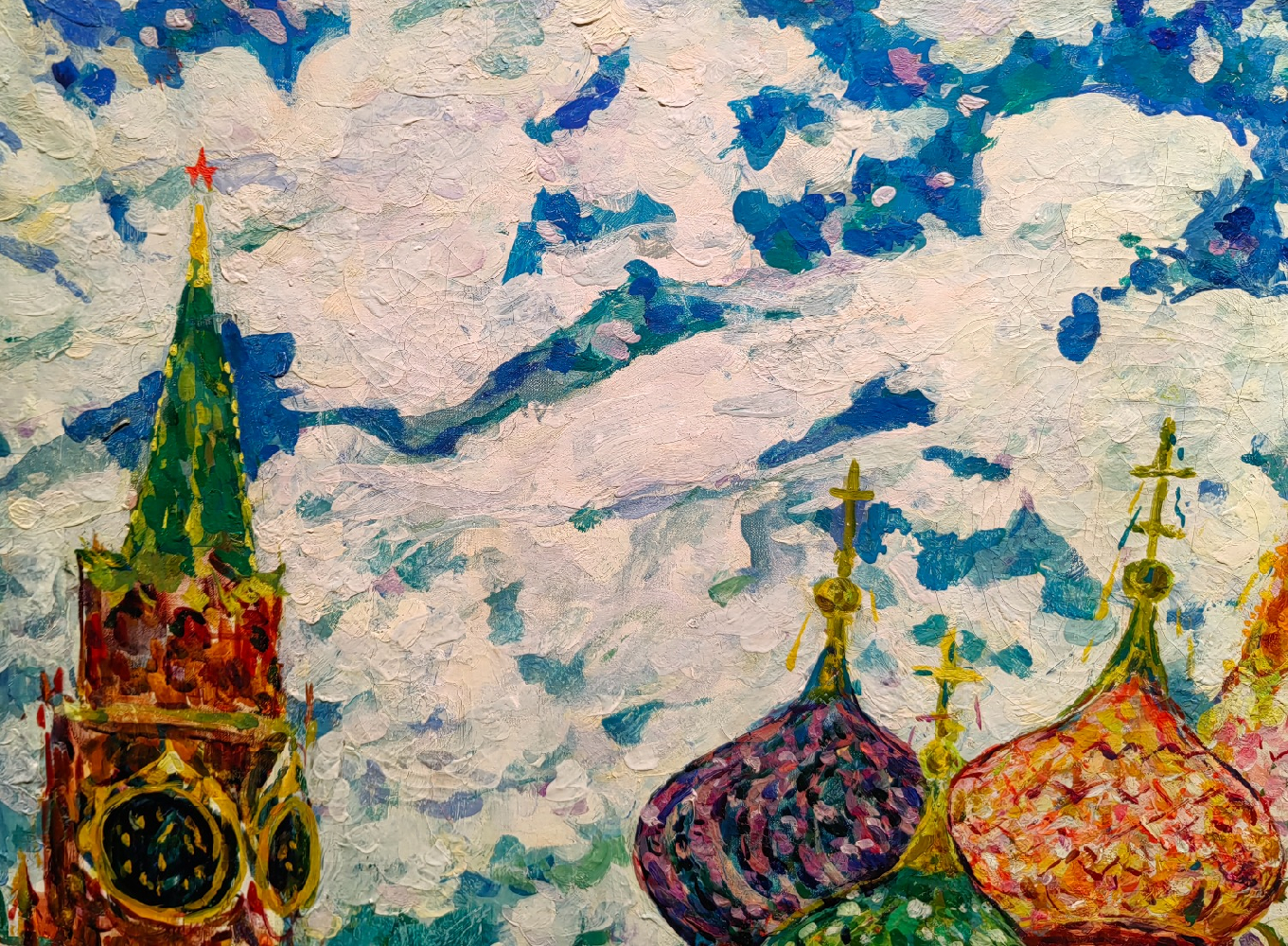 Домашников Борис Фёдорович. Май. Москва