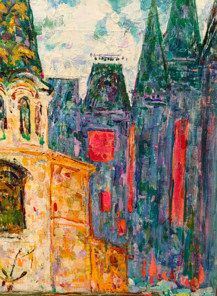 Домашников Борис Фёдорович. Май. Москва