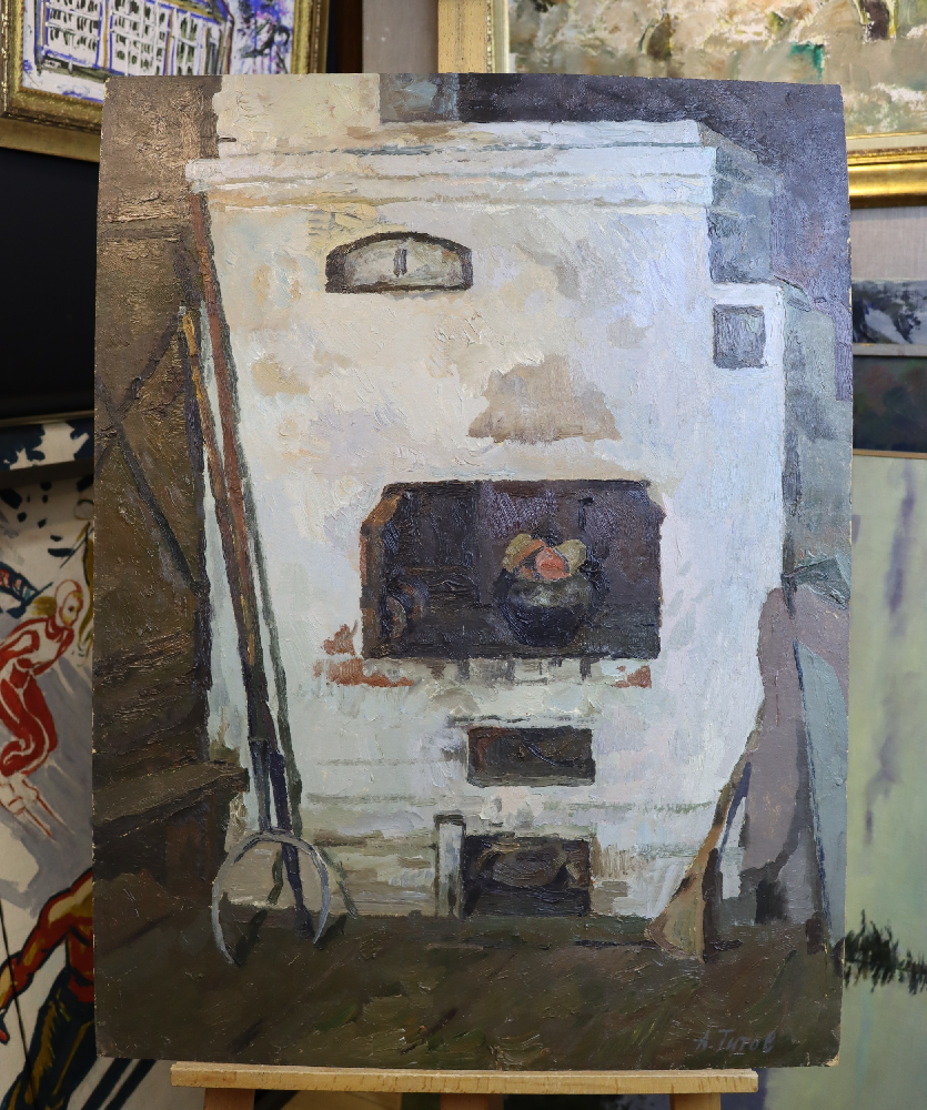 Титов Анатолий Михайлович. Русская печь.