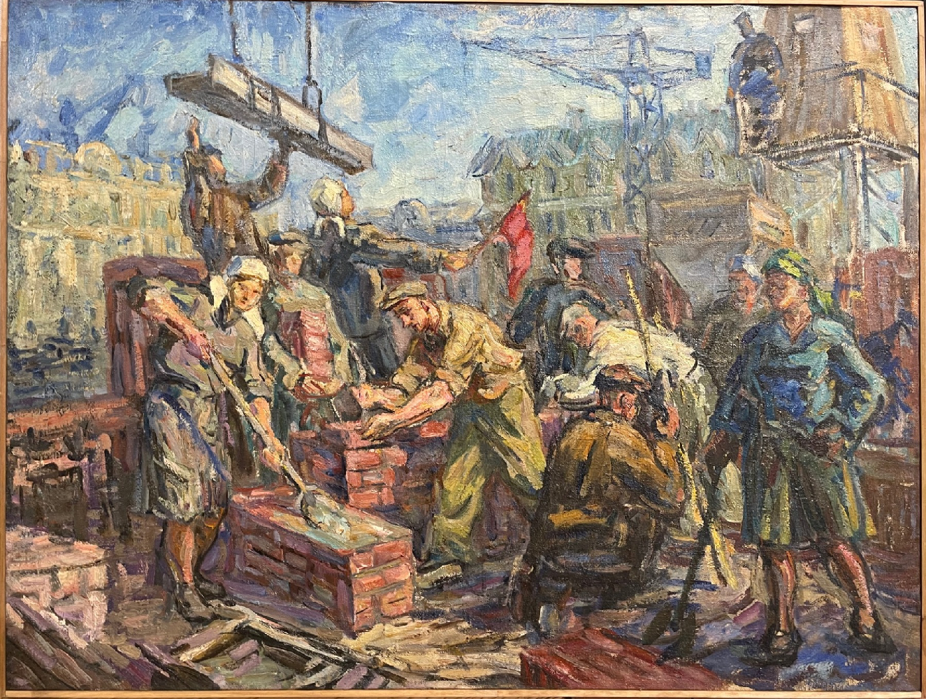 Кузнецов Виктор. Строительство высотного здания в Москве