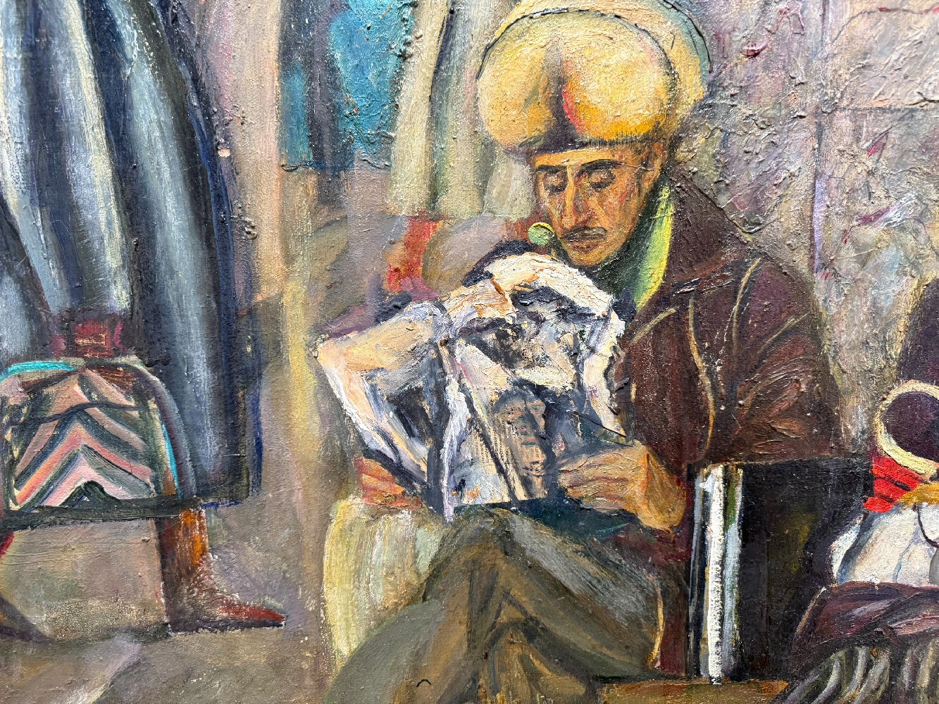 Коржевский Борис Георгиевич. В метро. Ждут поезда