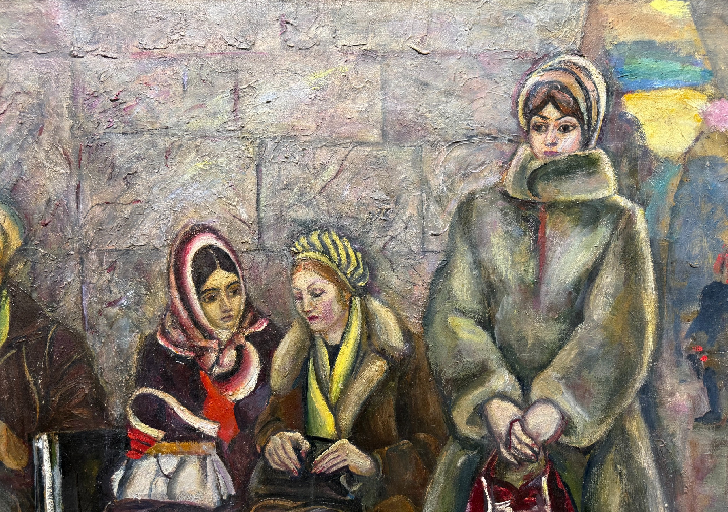 Коржевский Борис Георгиевич. В метро. Ждут поезда