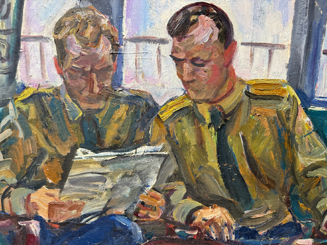 Коржевский Борис Георгиевич. Космонавты. За чтением