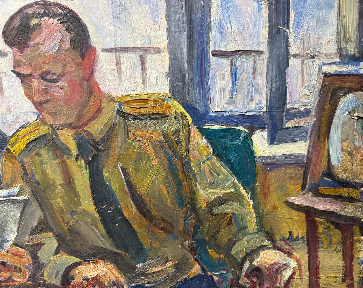 Коржевский Борис Георгиевич. Космонавты. За чтением