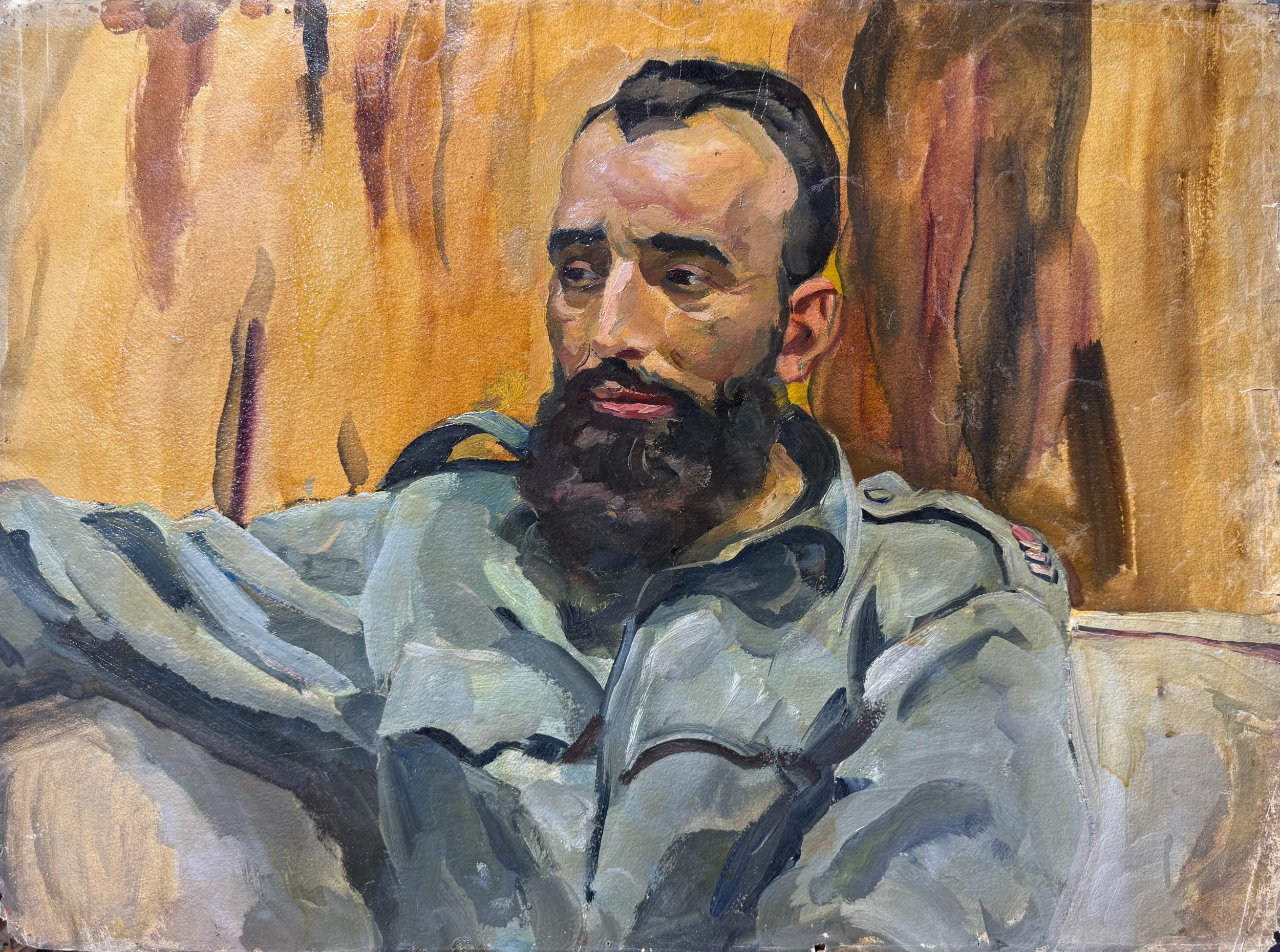 Коржевский Борис Георгиевич. Портрет президента Академии наук Антонио Нуньес Хименеса. Куба