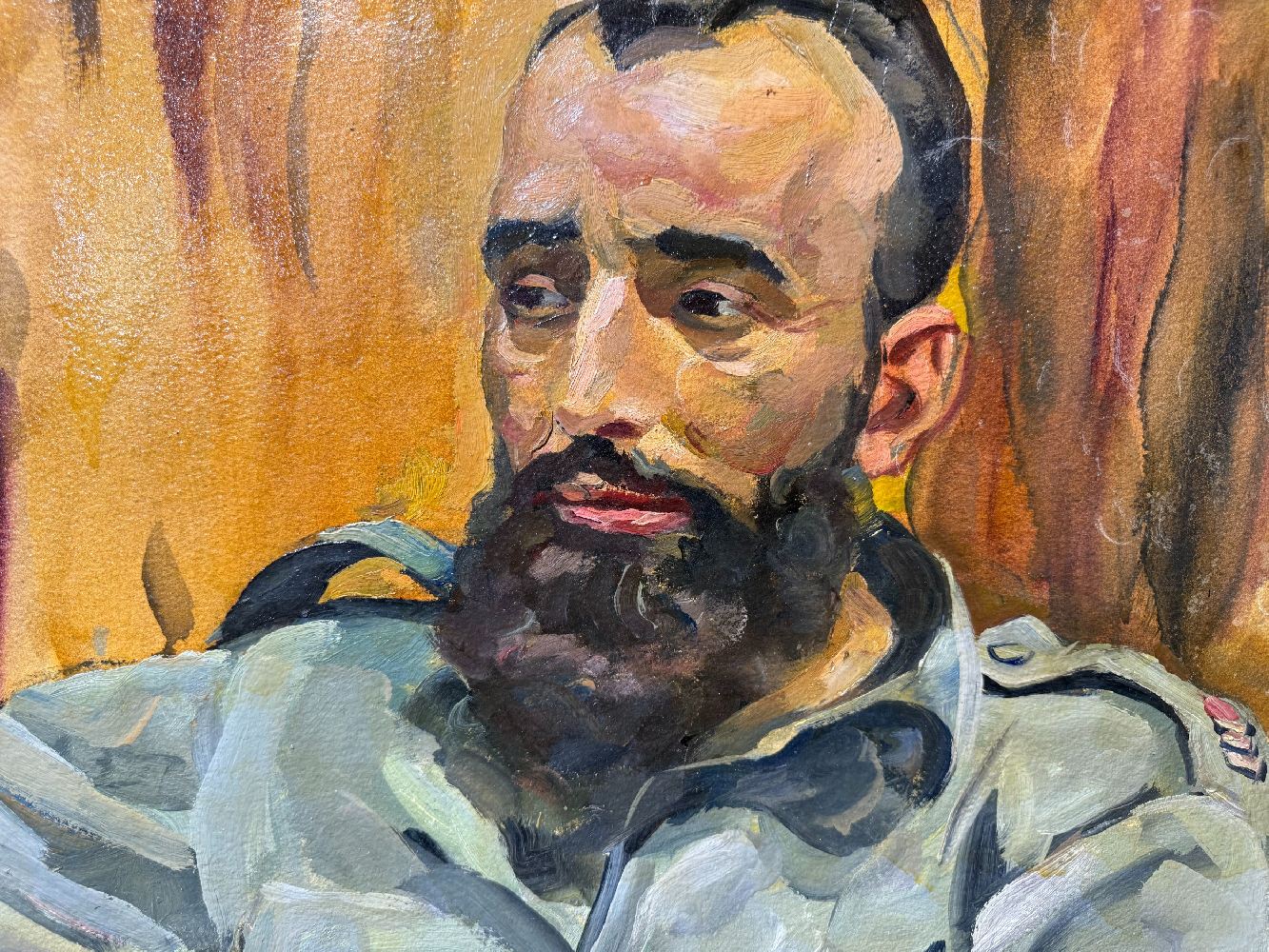 Коржевский Борис Георгиевич. Портрет президента Академии наук Антонио Нуньес Хименеса. Куба