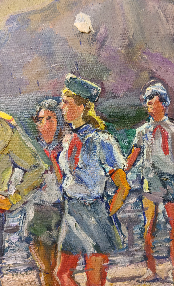 Коржевский Борис Георгиевич. Гагарин в Артеке