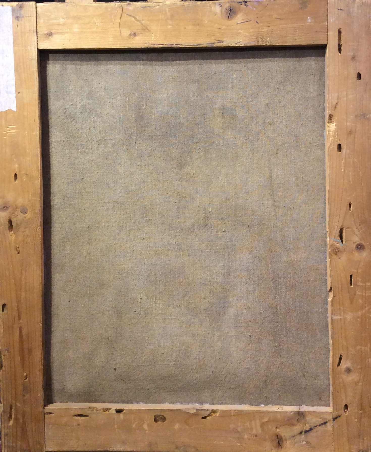 Оборот. Бруни Лев Александрович. Автопортрет.