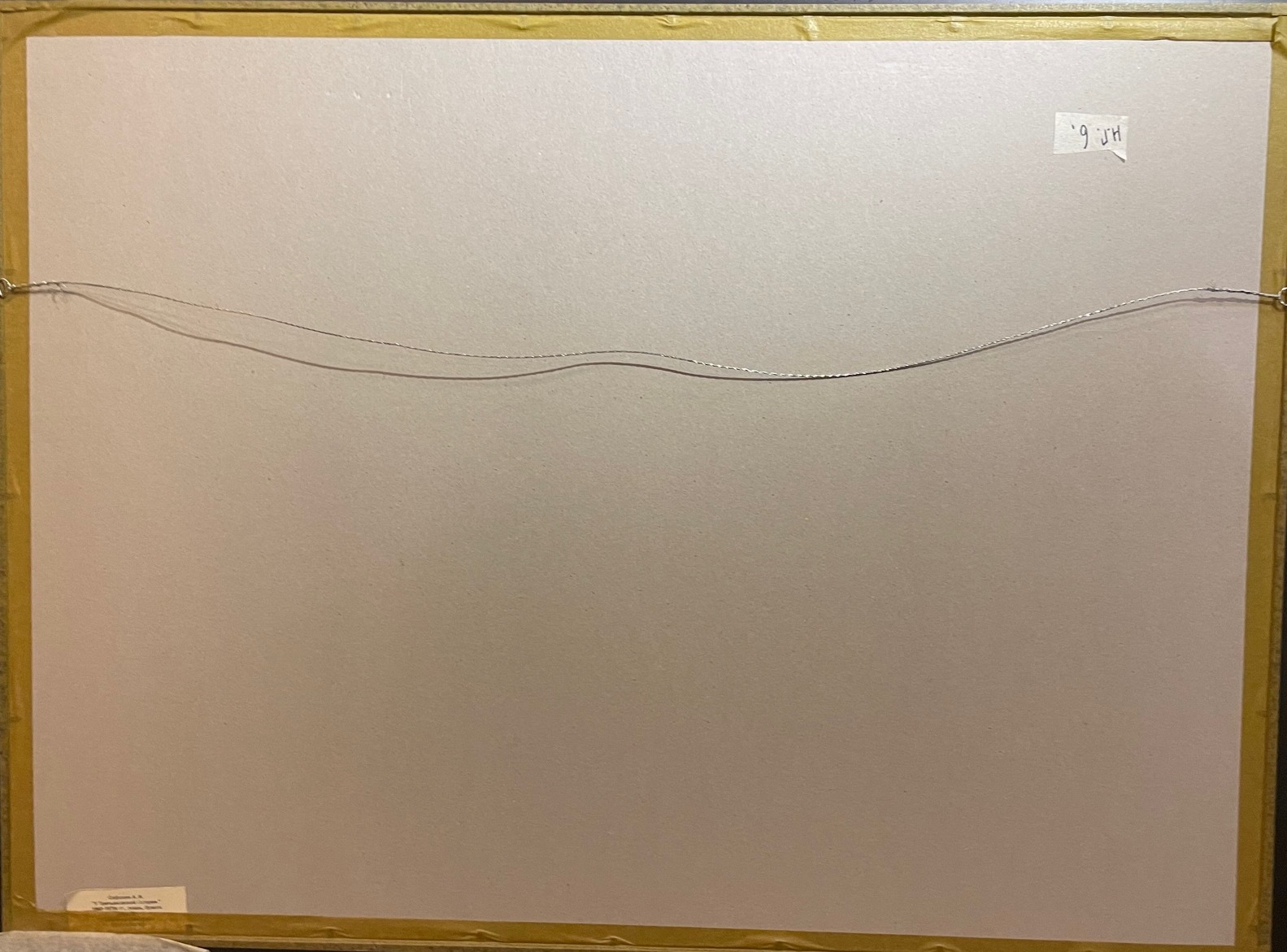 Оборот. Сафохин Анатолий Иванович. У Третьяковской Галереи.