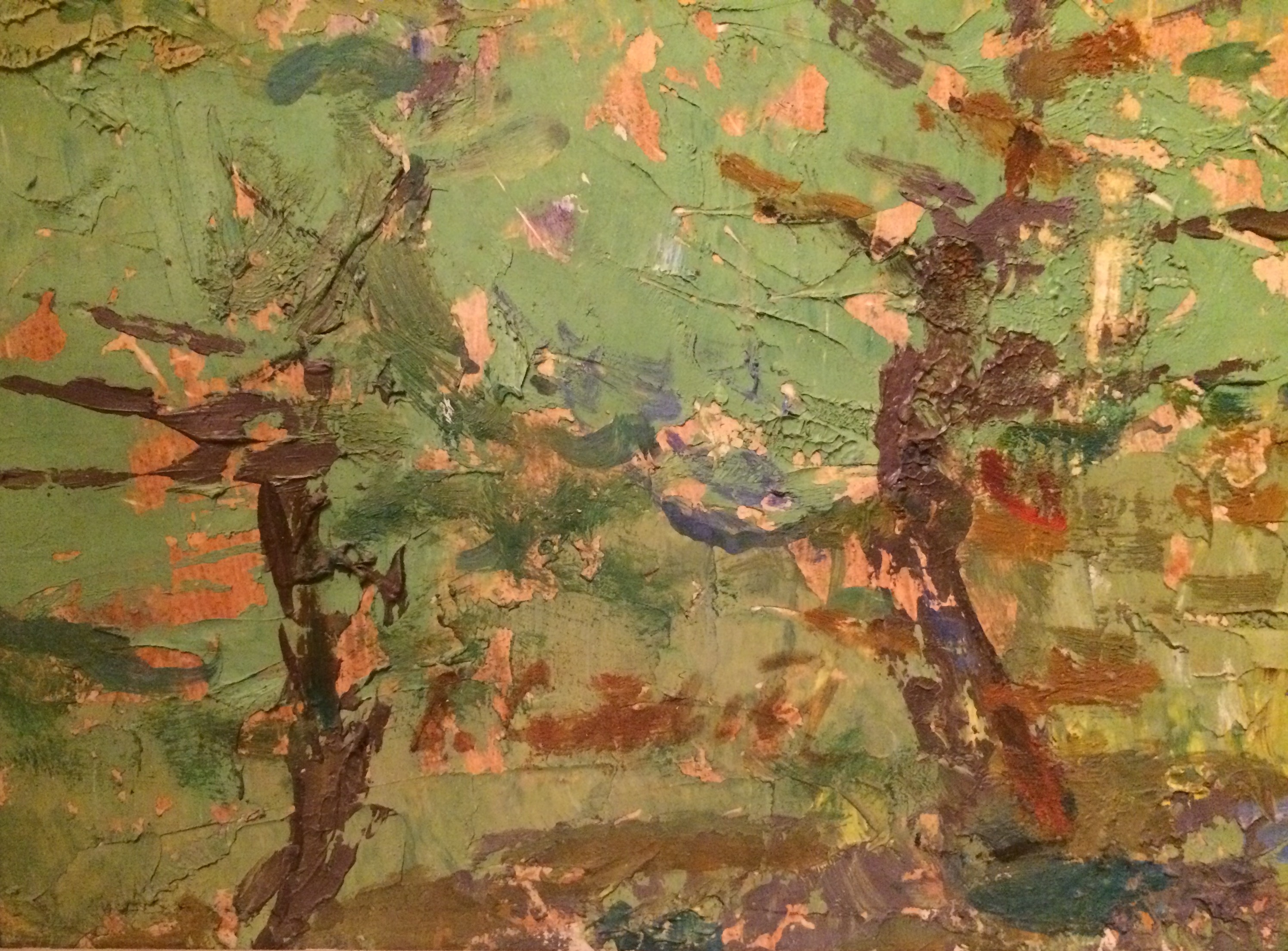 Подпись. Соловьев Евгений Васильевич. Весенний мотив.